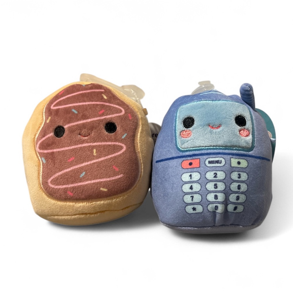 Squishmallows Jazwares Plush Dog Toys - Dog squeaky - dog toy, bundle set of 2